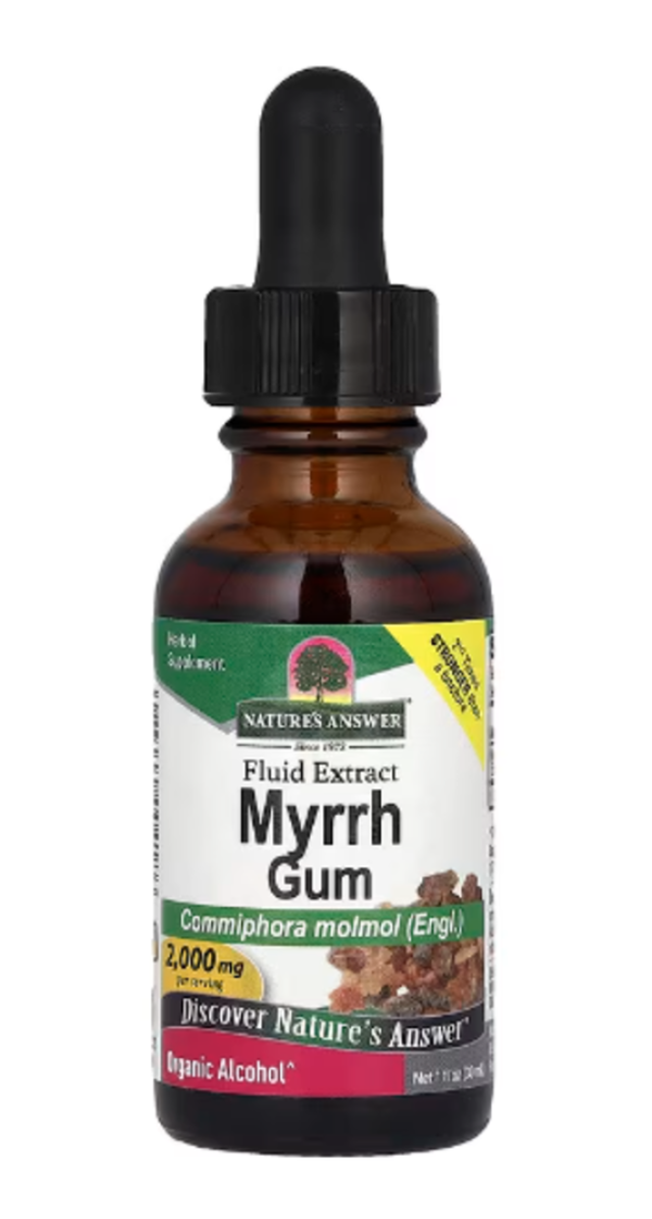 Nature's Answer, Myrrh, Organic Alcohol, 2,000 mg, 1 fl oz (30 ml)