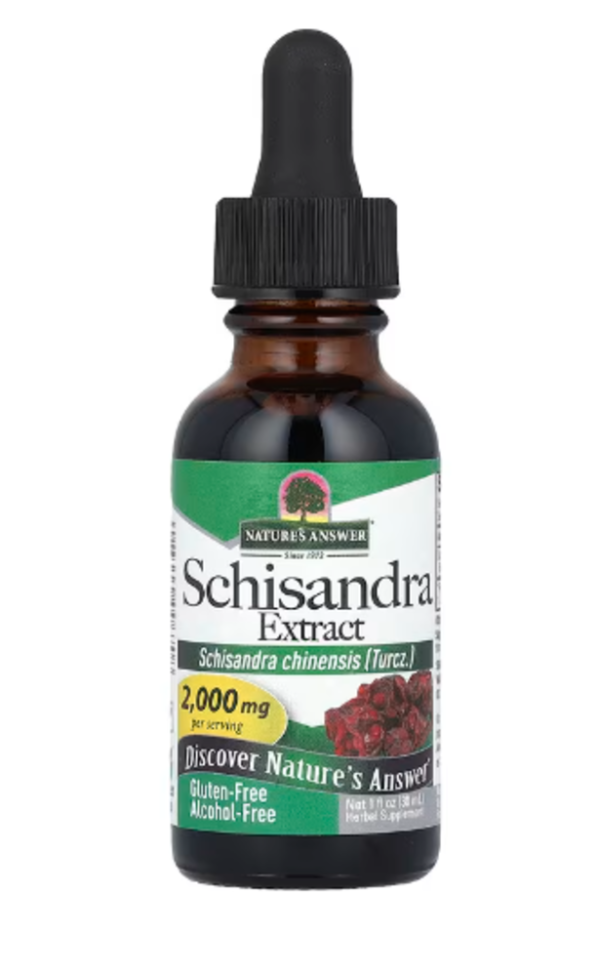 Nature's Answer, Schisandra Extract, Alcohol-Free, 2,000 mg, 1 fl oz (30 ml)