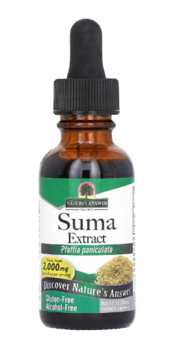 Nature's Answer, Suma Extract, Alcohol-Free, 2,000 mg, 1 fl oz (30 ml)