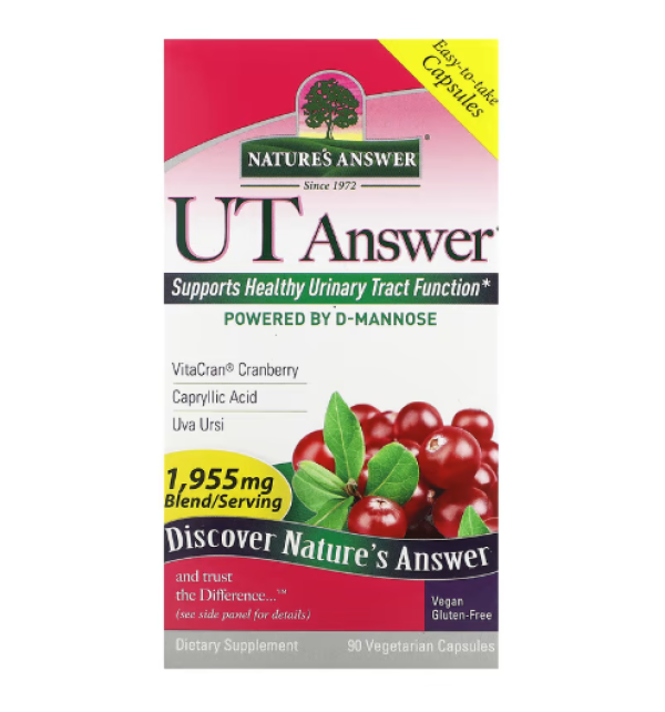 Nature's Answer, UT Answer, 1,955 mg, 90 Vegetarian Capsules (651.66 mg per Capsule)