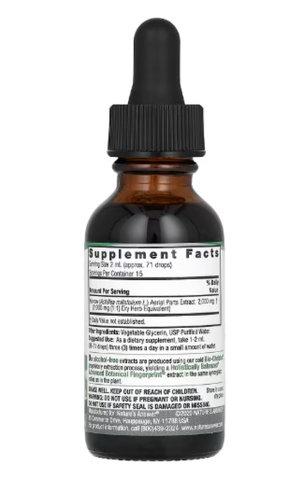 Nature's Answer, Yarrow Aerial Parts, Alcohol-Free, 2,000 mg, 1 fl oz (30 ml)