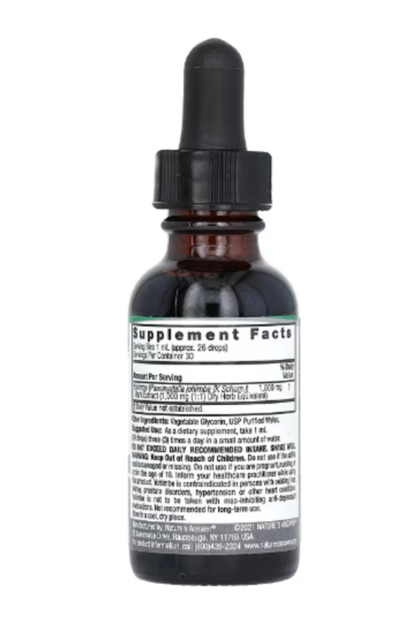 Nature's Answer, Yohimbe Bark, Alcohol-Free, 1,000 mg, 1 fl oz (30 ml)