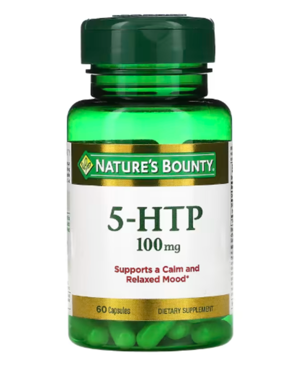 Nature's Bounty, 5-HTP, 100 mg, 60 Capsules