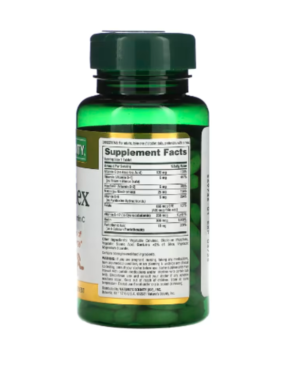 Nature's Bounty, B-Complex, Time Released, 125 Coated Tablets, Near EXP- Mar-2025