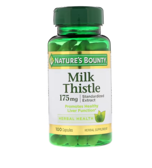 Nature's Bounty, Milk Thistle, 175 mg, 100 Capsules