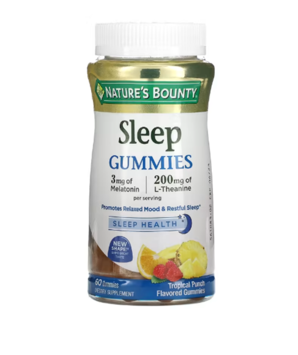 Nature's Bounty, Sleep Gummies, Tropical Punch , 60 Gummies