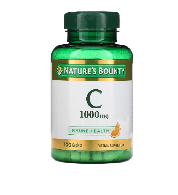 Nature's Bounty, Vitamin C, 1,000 mg, 100 Caplets