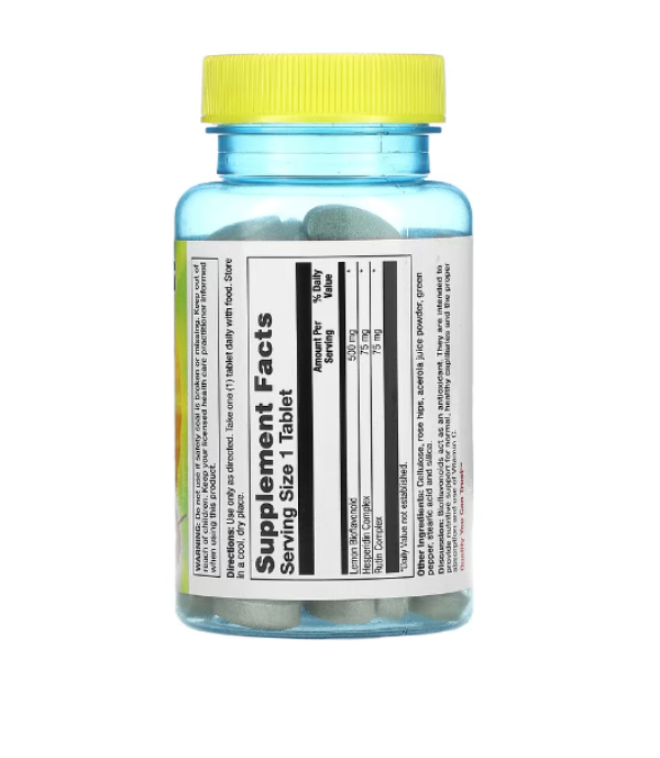 Nature's Life, Bioflavonoids, 500 mg, 100 Tablets