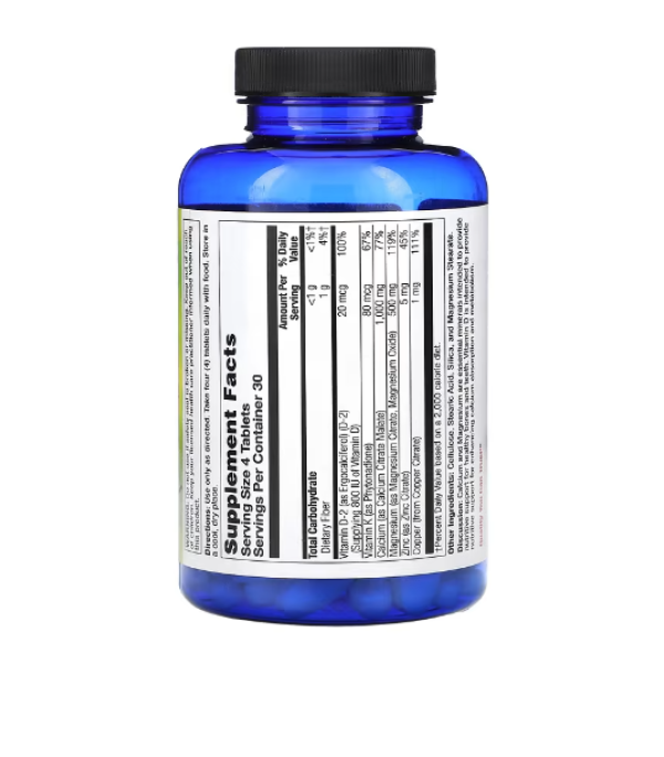 Nature's Life, Calcium Citrate Malate, 120 Tablets
