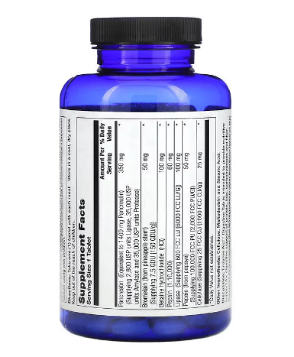 Nature's Life, Enzyme Aid, Digestive, 250 Tablets
