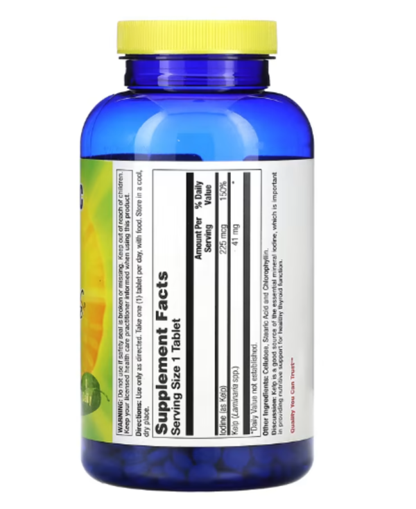 Nature's Life, Icelandic Kelp, 1,000 Tablets