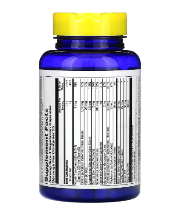 Nature's Life, Mega Minerals, Iron Free, 100 Vegetarian Capsules
