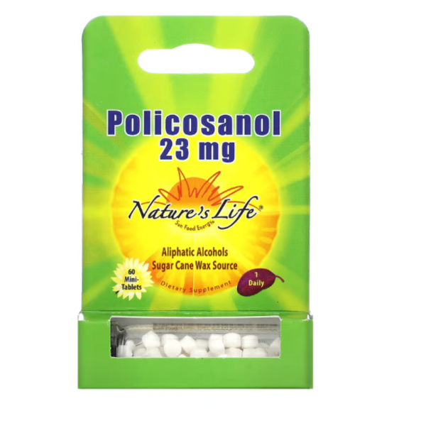 Nature's Life, Policosanol, 23 mg, 60 Tablets