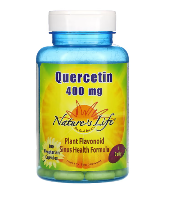 Nature's Life, Quercetin, 400 mg, 100 Veggie Caps