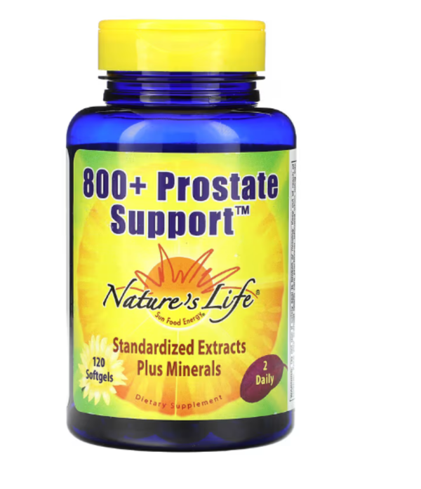 Nature's Life, Sun Food Energy, 800+ Prostate Support, 120 Softgels