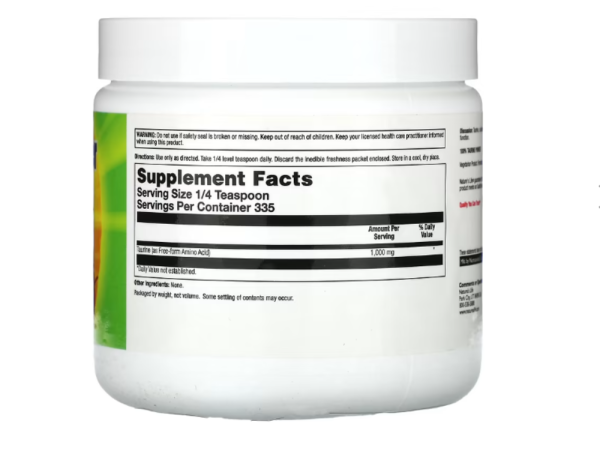 Nature's Life, Taurine Powder, Unflavored, 335 g