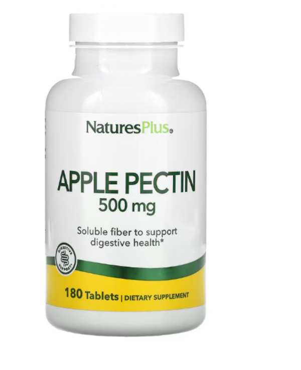 Nature's Plus, Apple Pectin, 500 mg, 180 Tablets