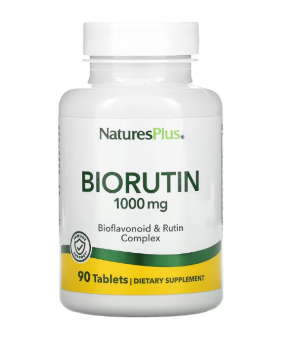 Nature's Plus, Biorutin, 1000 mg, 90 Tablets