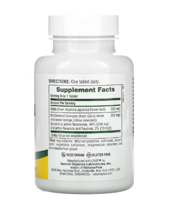 Nature's Plus, Biorutin, 1000 mg, 90 Tablets