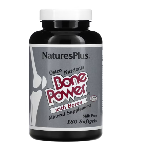 Nature's Plus, Bone Power, with Boron, 180 Softgels