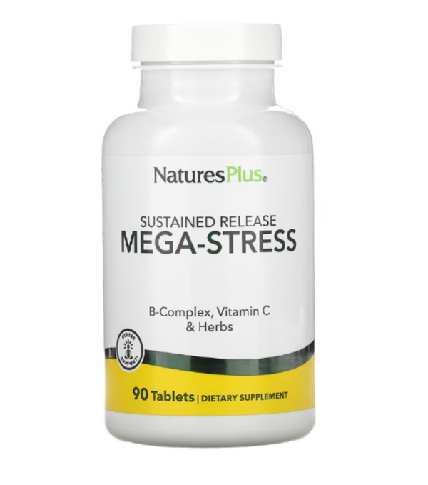 Nature's Plus, Mega-Stress Complex, 90 Tablets