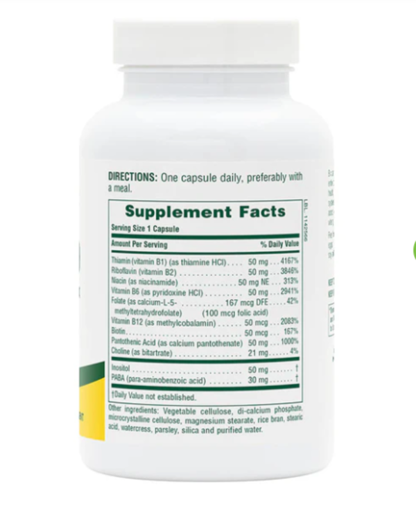 Nature's Plus, Super B-50, Balanced B-Complex, 180 Veggie Caps