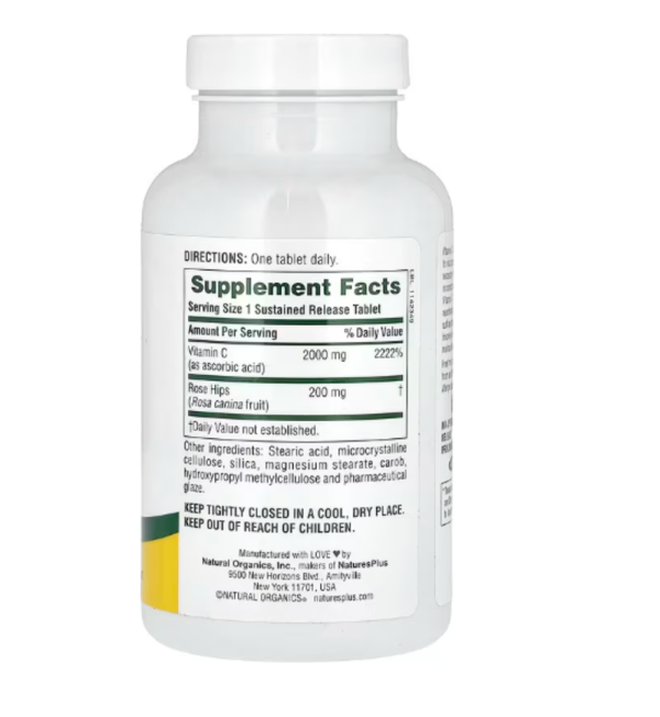 Nature's Plus, Ultra-C, 2000 mg, 90 Tablets
