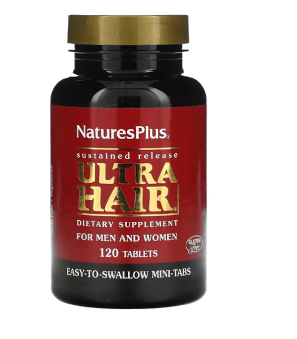 Nature's Plus, Ultra Hair, For Men & Women, 120 Tablets