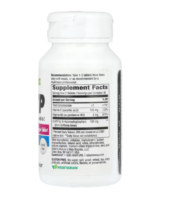 Nature's Way, 5-HTP, 50 mg, 60 Tablets