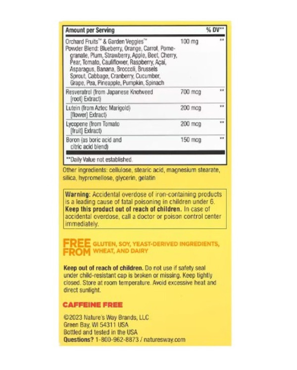 Nature's Way, Alive! Daily Energy, Complete Multivitamin, 60 Tablets