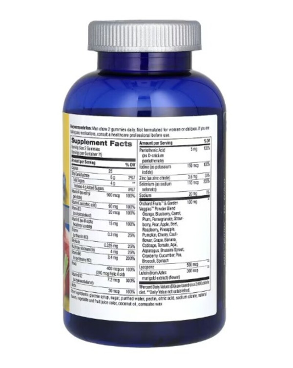 Nature's Way, Alive! Men's 50+ Gummy Multivitamin, 150 Gummies