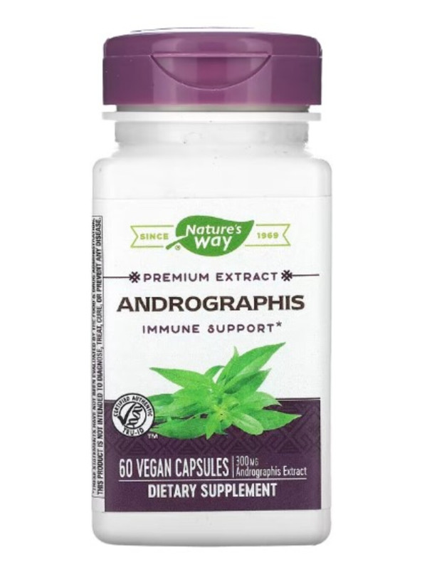 Nature's Way, Andrographis, 300 mg, 60 Vegan Capsules