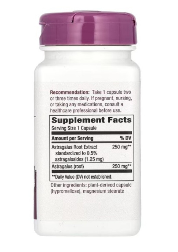 Nature's Way, Astragalus, 60 Vegan Capsules