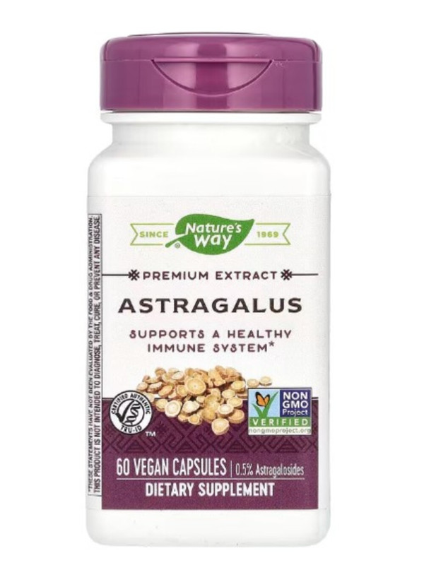 Nature's Way, Astragalus, 60 Vegan Capsules