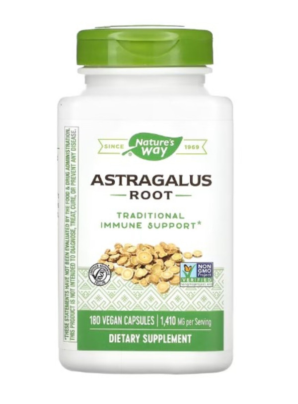 Nature's Way, Astragalus Root, 1,410 mg, 180 Vegan Capsules (470 mg per Capsule)