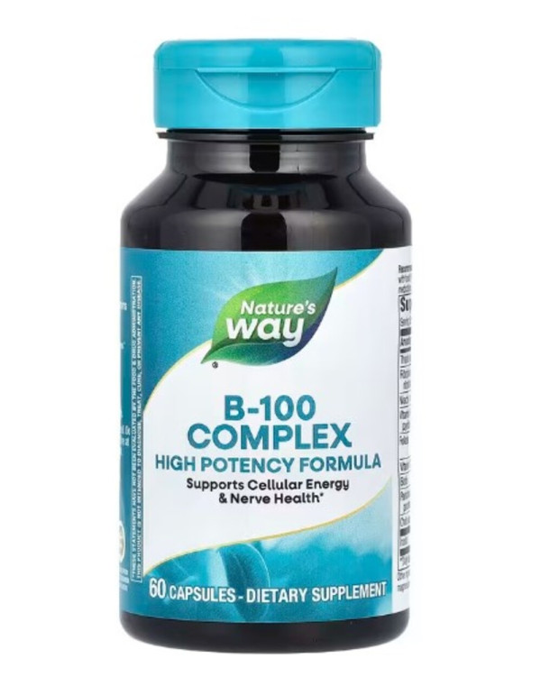 Nature's Way, B-100 Complex, 60 Capsules