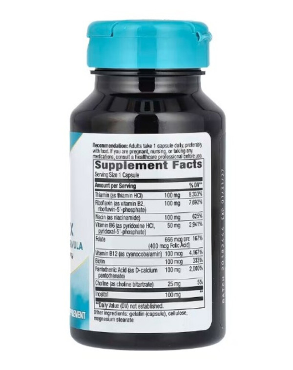 Nature's Way, B-100 Complex, 60 Capsules