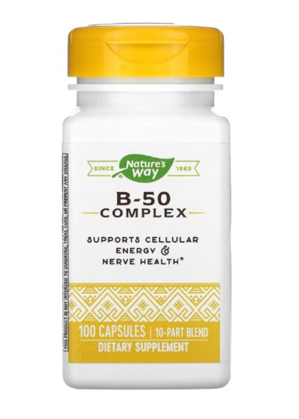 Nature's Way, B-50 Complex, 100 Capsules