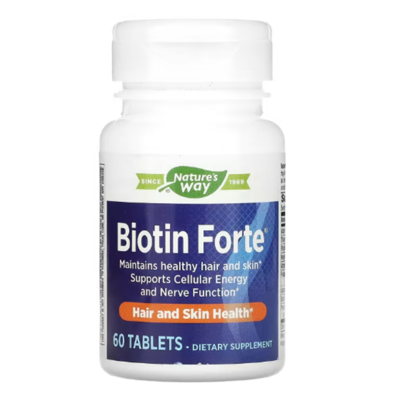 Nature's Way, Biotin Forte, 60 Tablets