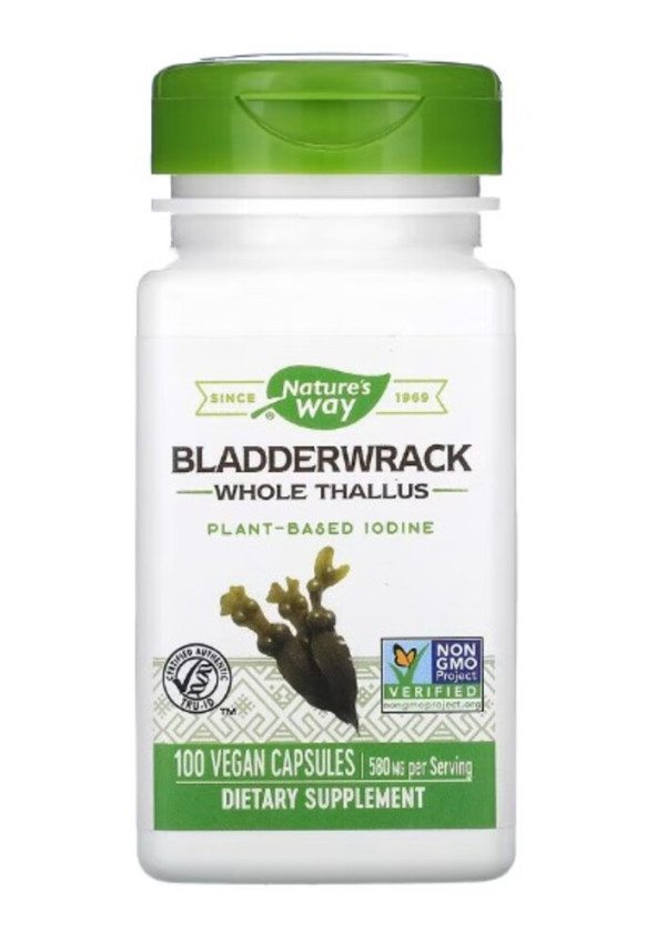 Nature's Way, Bladderwrack, 580 mg, 100 Vegan Capsules