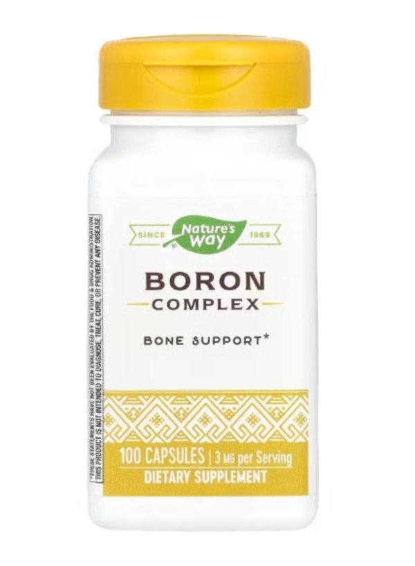 Nature's Way, Boron Complex, 3 mg, 100 Capsules
