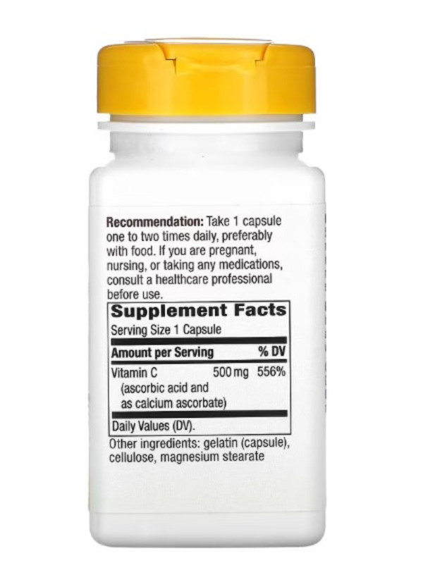 Nature's Way, Buffered C-500, 500 mg, 100 Capsules