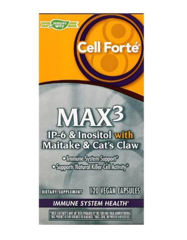 Nature's Way, Cell Forté MAX3, 120 Vegan Capsules