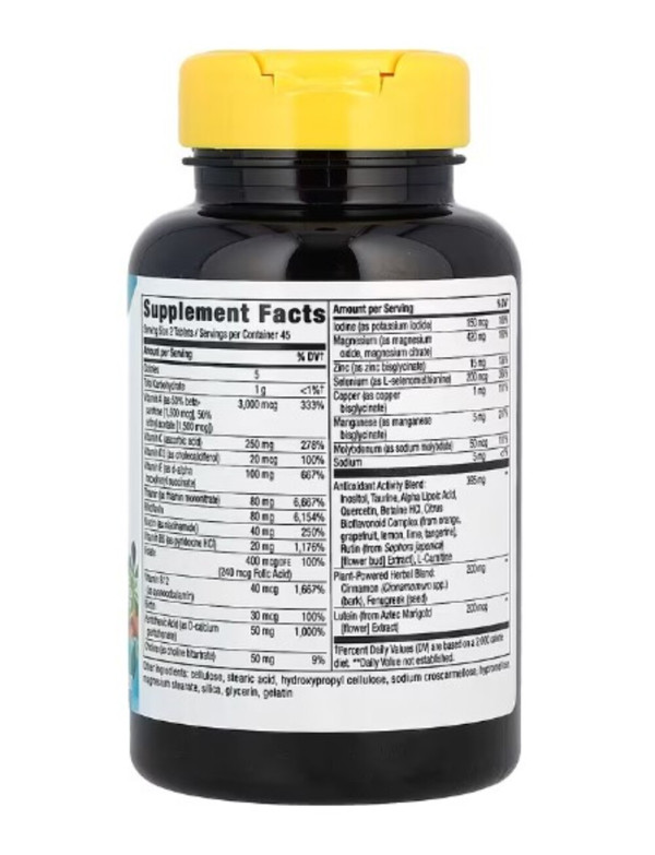 Nature's Way, Completia, Diabetic Multi-Vitamin, 90 Tablets