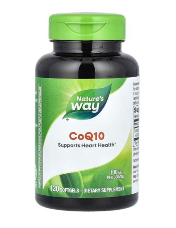 Nature's Way, CoQ10, 100 mg, 120 Softgels