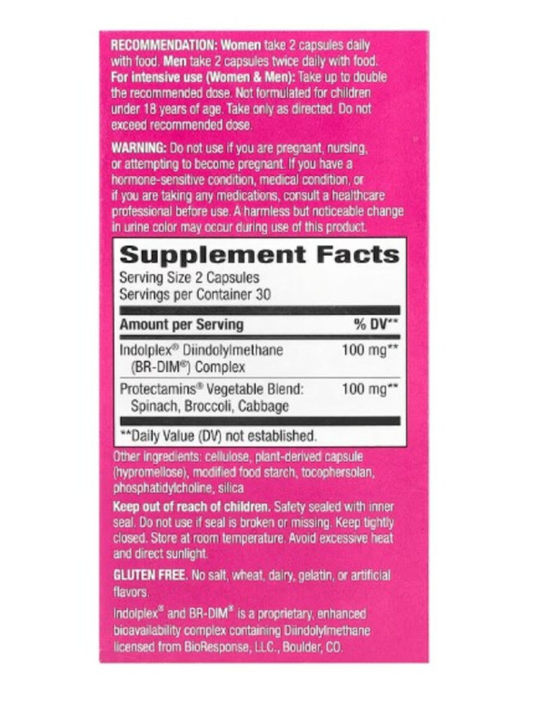 Nature's Way, DIM-Plus, Estrogen Metabolism, 60 Vegetarian Capsules