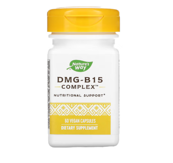 Nature's Way, DMG-B15 Complex, 60 Vegan Capsules