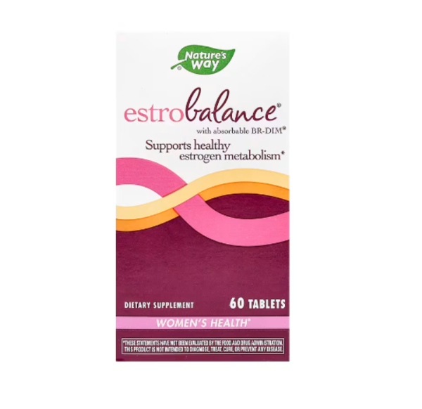Nature's Way, EstroBalance with Absorbable BR-DIM, 60 Tablets