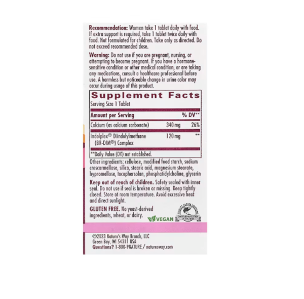 Nature's Way, EstroBalance with Absorbable BR-DIM, 60 Tablets