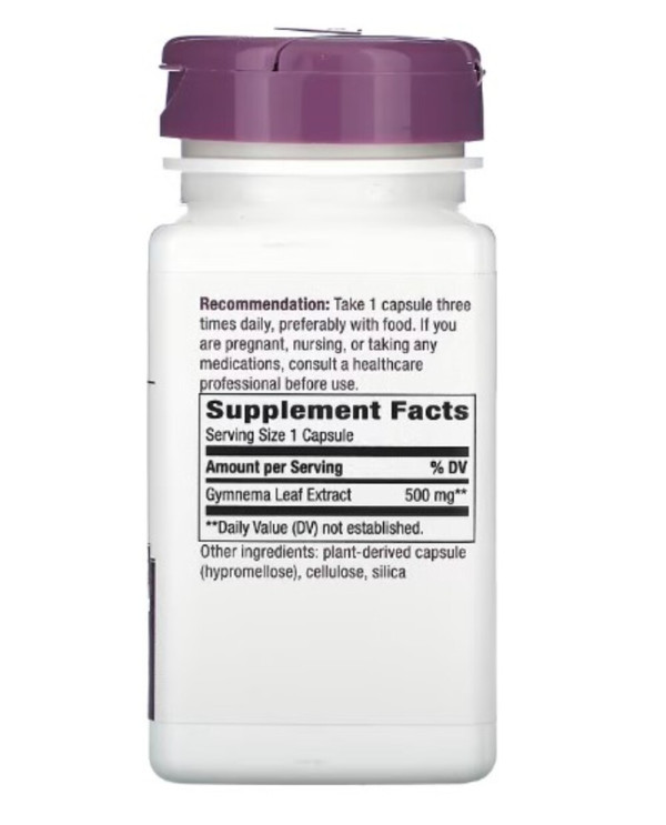 Nature's Way, Gymnema, 500 mg, 60 Vegan Capsules